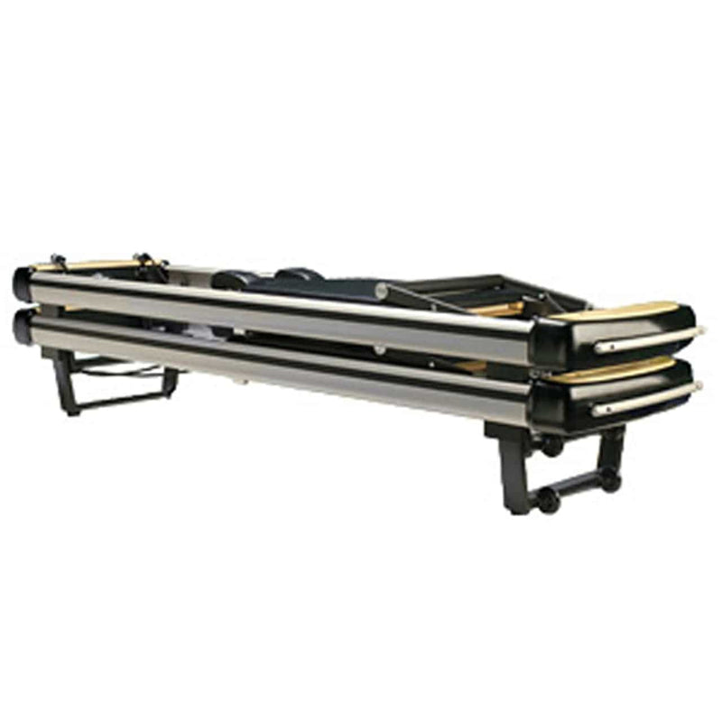 Peak Pilates MVe Reformer with Long/Short Box — side view