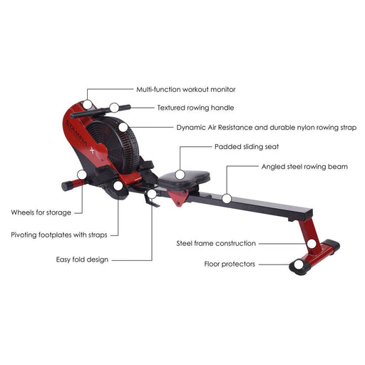 Stamina ATS Air Rowing Machine 1401 Stamina
