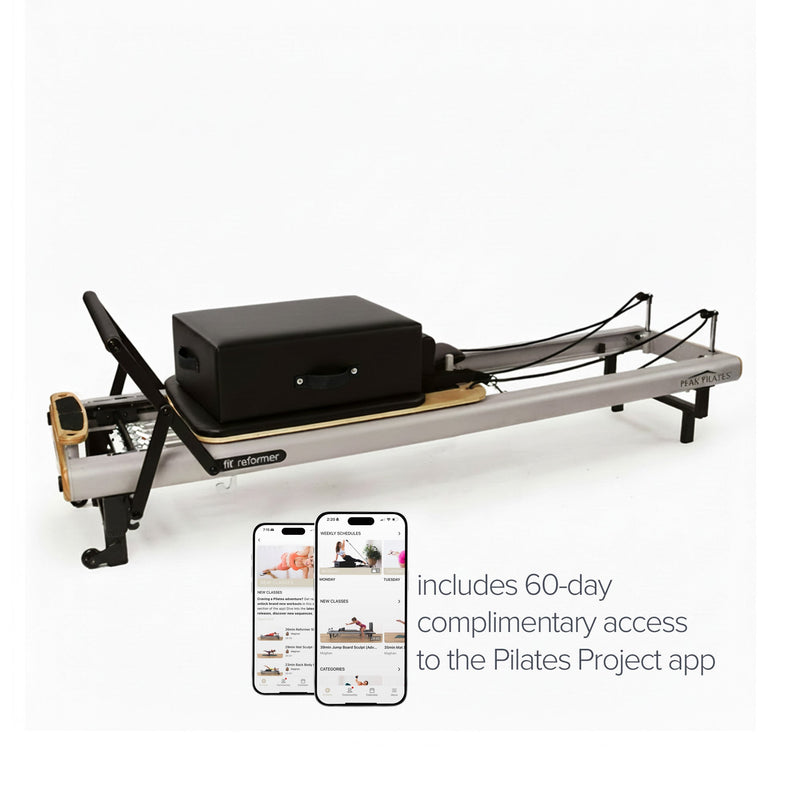 Peak Pilates fit Reformer with Long/Short Box