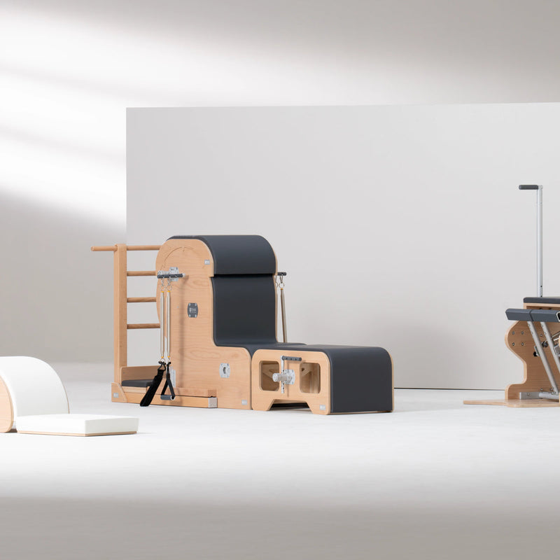 BASI Systems Arm Chair Barrel Set — full setup