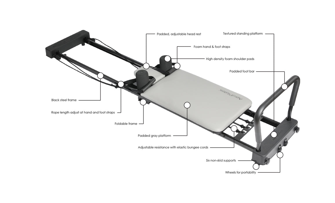 AeroPilates® 287 Pilates Reformer Machine