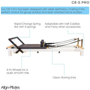 Align Pilates C8-S Pro Pilates Reformer Align Pilates