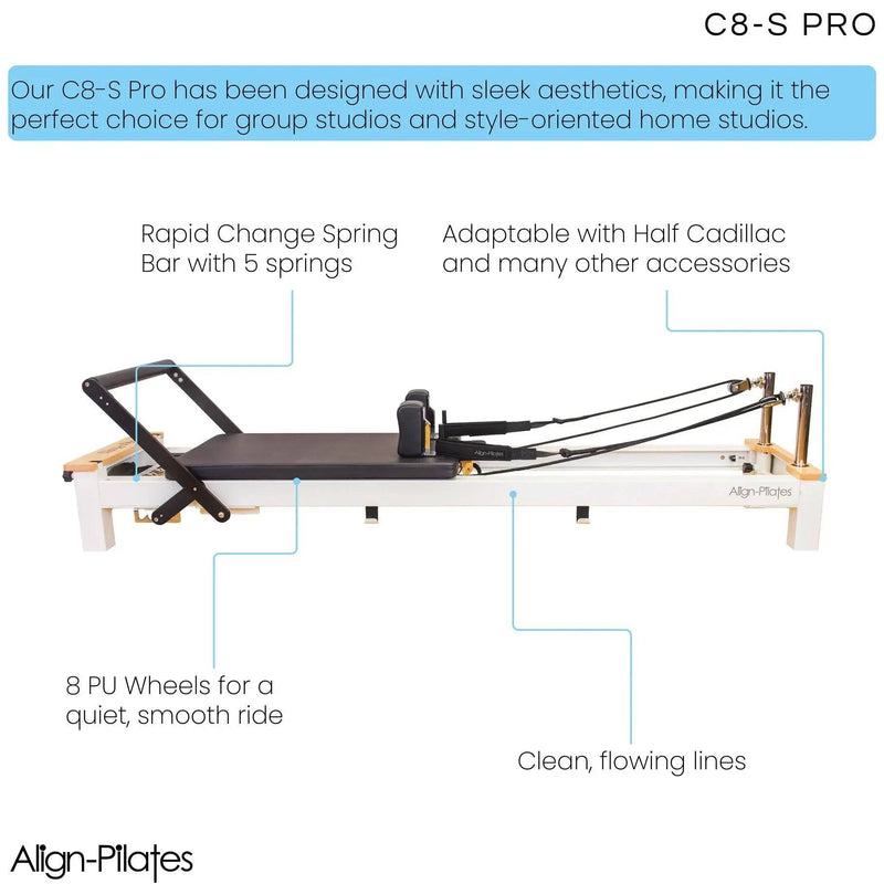 Align Pilates C8-S Pro Pilates Reformer Align Pilates