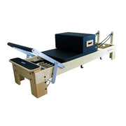 Align Pilates M8 Pro Maple Wood Reformer and Sitting Box Bundle Align Pilates