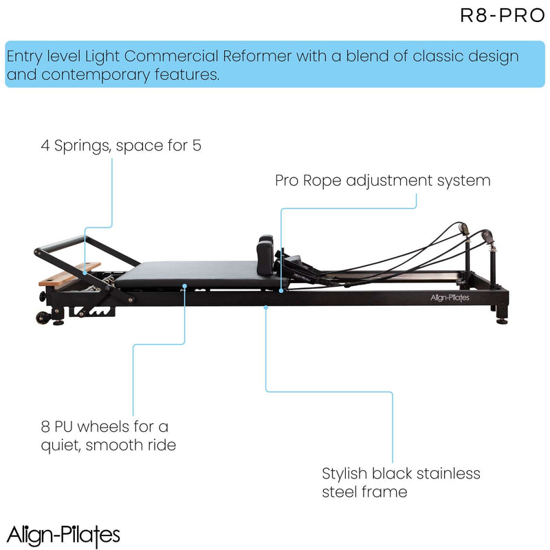 Align Pilates R8 Pro Pilates Reformer Align Pilates