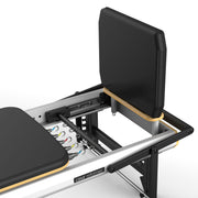 Peak Pilates Reformer Jump Board — attached to casa reformer