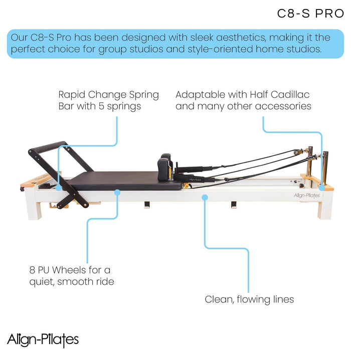 Align Pilates Leg Extensions for C8-S Pro Pilates Reformer