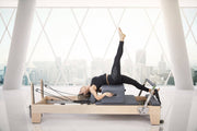 Elina Pilates Elite Wood Reformer Machine with Tower Elina Pilates