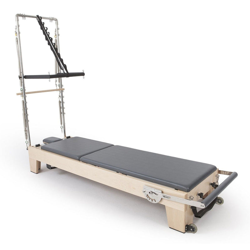 Elina Pilates Elite Wood Reformer Machine with Tower Elina Pilates