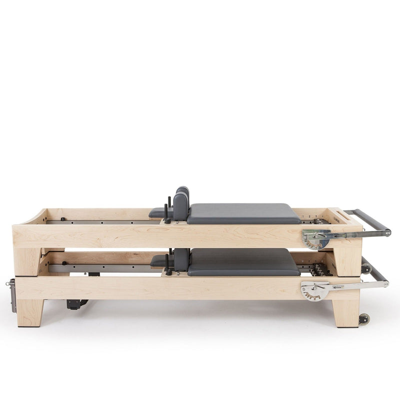 Elina Pilates Elite Wood Reformer Machine with Tower Elina Pilates