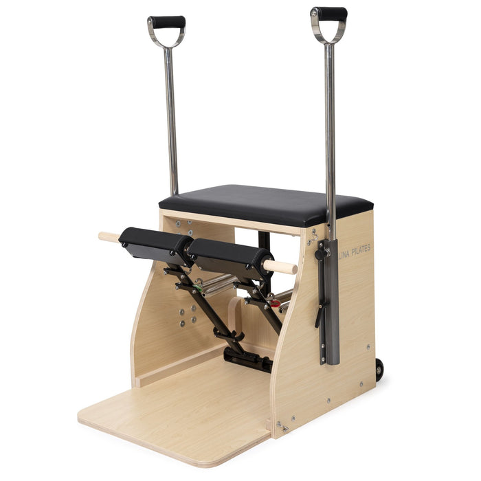 Elina Pilates Wood Combo Chair with Handles